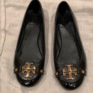 Tory Burch patent leather flats size 7
